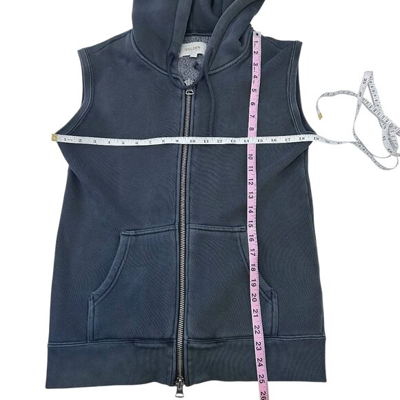 ARITZIA Golden by TNA Sleeveless Full-Zip Hoodie Vest XXS - Picture 12 of 14
